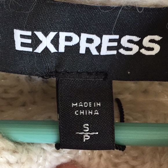 EXPRESS sweater. Women’s Size SP. cream/white with subtle shiny detail. 🔥NWT - Picture 8 of 14